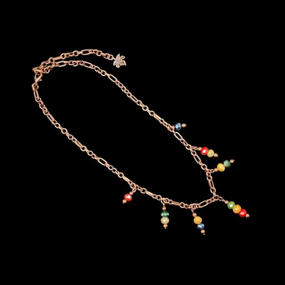 8pc Avante Jewelry COLLECTION Necklace Earrings Bracelets Coppertone Beads Chain - Picture 4 of 15